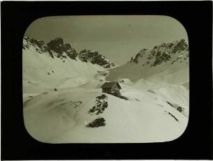 Ulmer Hütte im Winter