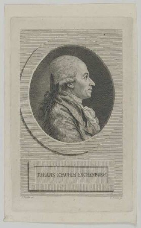 Bildnis des Iohann Ioachim Eschenburg