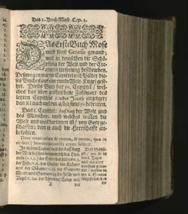 [Das I. Buch Mose - Das 5. Buch Mose]
