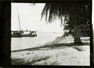 Insel Toas, Venezuela : südlicher Wohnstrand bei Ebbe