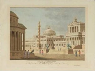 Capitol in der Oper Titus ausgeführt für das Grossherzogliche Hoftheater zu Weimar