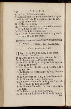 Chapitre Vingt Et Sixieme