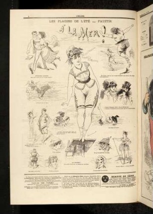 Les plaisirs de l'été par Faustin À la mer!