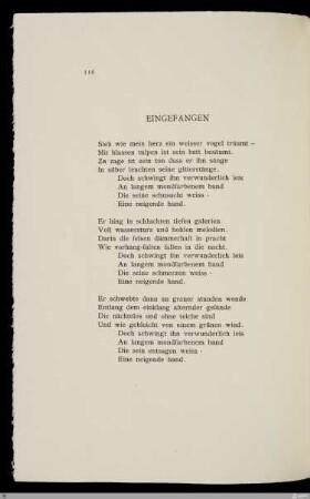 Eingefangen