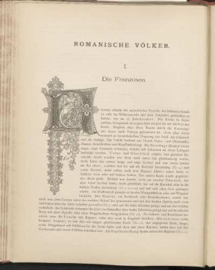 Romanische Völker.