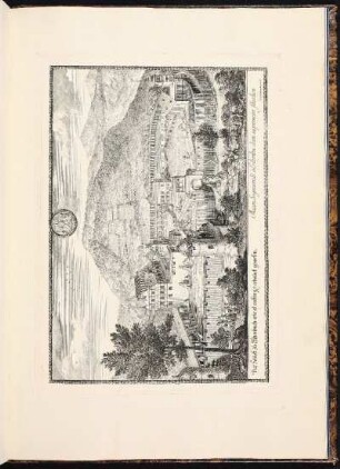 Das Schloß zu Eschenbach/ wie es anfäng[lich] erbauet gewesen. - Herrensitz Eschenbach, Pommelsbrunn-Eschenbach