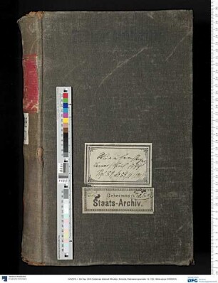 Kabinettsorders vom 1. Januar 1799 - 30. April 1799 (Abschriften), angefertigt vom Geheimen Kabinettsrat Beyme