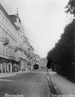 Marienbad. Kaiserstraße