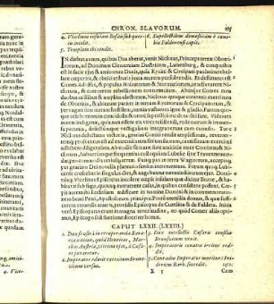 Caput LXXII. (LXXIII.)