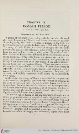 Chapter IX: Roman Period