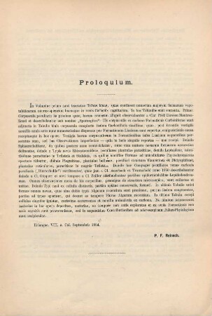 Proloquium