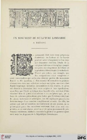 3. Pér. 19.1898: Un monument de sculpture Lombarde à Trévise
