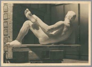 Ruhender Athlet, 1935, Gips