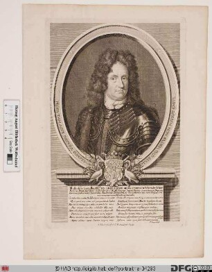 Bildnis Erik Jönsson Dahlbergh (1693 Graf)