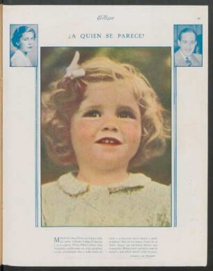 ¿A quien se parece?