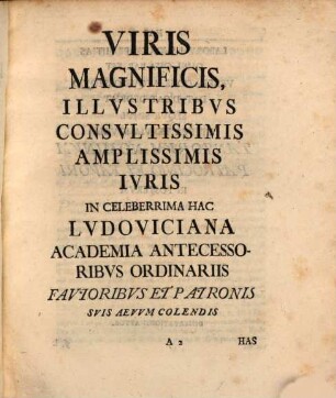 Diss. iur. de praescriptione Germanorum annali