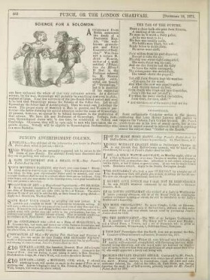 Science for a Solomon