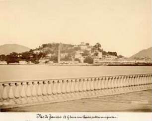 Rio de Janeiro: Glória vom Park Passeio publico aus gesehen