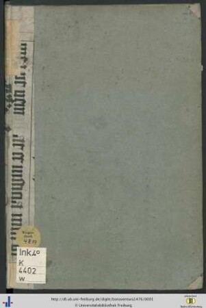 Incipit Speculum beate Marie virginis. compilatum ab humili fratre Bonauentura