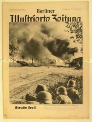 Wochenzeitschrift "Berliner Illustrierte Zeitung" u.a. über die sowjetische Geheimpolizei GPU