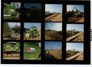 Scheid Straßenbaugesellschaft mbH ? Baustelle, Niedernhausen - Eppstein (Brehmtal), 1994