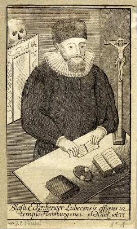 Bildnis von Blasius Eckenberger (1524-1616)