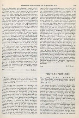 378-380 [Rezension] Grünberg, Wolfgang, Homiletik und Rhetorik