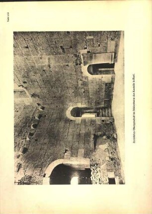 Tafel LXI Zerstörtes Obergeschoß im Südostturm des Kastells in Bari.