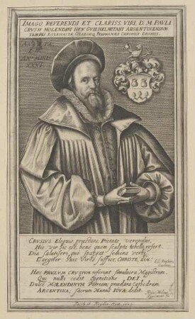 Bildnis des Paulus Crusius
