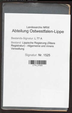 Anstellung des Geh. Oberregierungsrats Bernhard Meyer