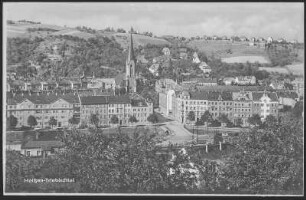 Meißen. Triebischtal mit Lutherkirche