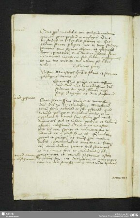 36v-38r: Brief des Mailänder Herzogs Filippo Maria Visconti an Kaiser Friedrich III. (5.5.1440)