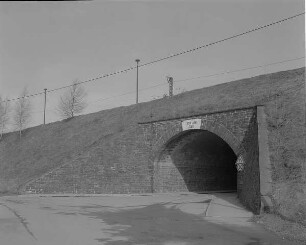 Freiberg (Sachsen), Eisenbahnbrücke über die Silberhofstraße