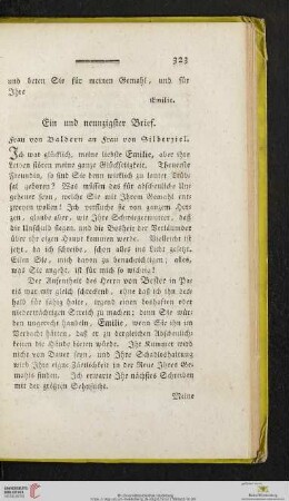 (Ein und neunzigster Brief - Fünf und neunzigster Brief)