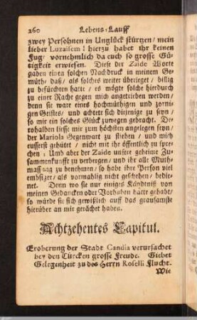 Achtzehentes Capitul.