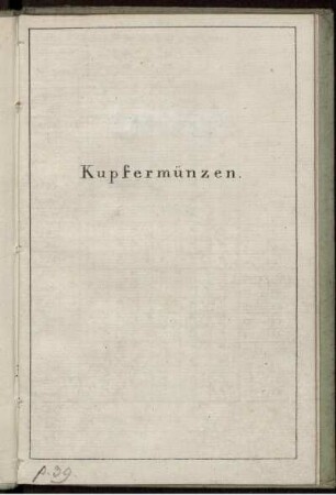 Kupfermünzen