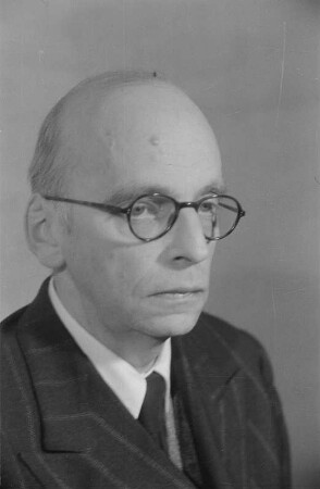 Porträt von Alfred Meusel : Porträt von Alfred Meusel