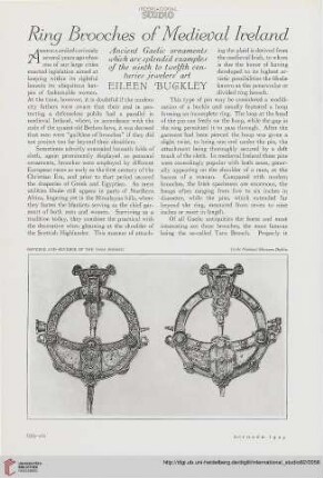 82.1925 = Nr. 341: Ring brooches of medieval Ireland