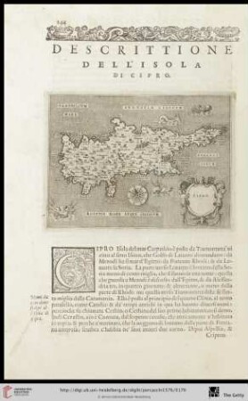 Descrittione dell‘ Isola di Cipro