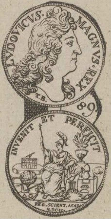 Bildnis von Ludwig XIV., König von Frankreich