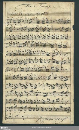 Flaut. Travers. [Solo]