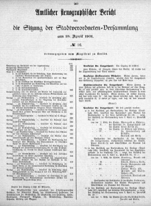 No. 16, 18. April 1901