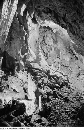 Schildkrötenschlucht in der Baumannshöhle