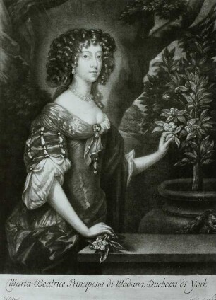 Maria Beatrice, Prinzessin von Modena, Herzogin von York