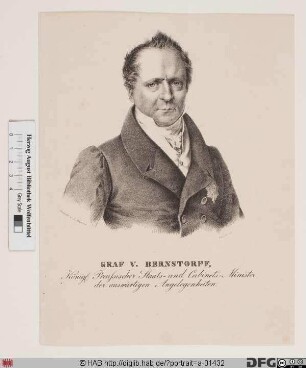 Bildnis Christian Günther Graf von Bernstorff