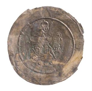 Münze, Pfennig, Brakteat, um 1190