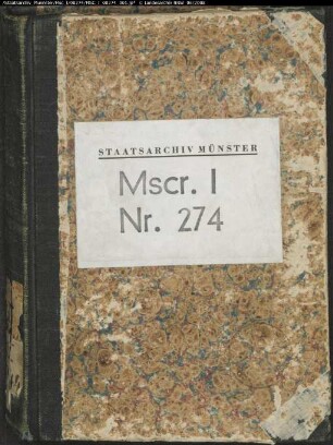 Briefwechsel der Äbtissin des Klosters Herzebrock, Anna von Ascheberg, und Chronik des Klosters