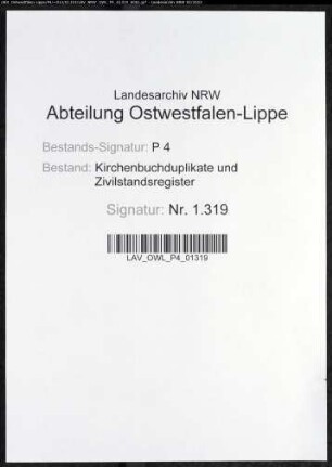 Kirchenbuchduplikat der katholischen Gemeinde Iserlohn (GHT 1855-1857). (Gemeinde: Iserlohn, katholische Gemeinde)