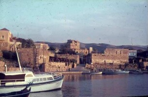 Byblos Hafen [Blick zur] Burg