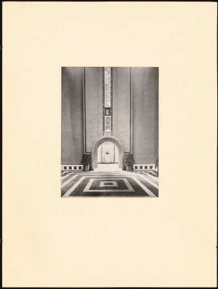 Ausstellungsgebäude für den Werdandibund auf der Baltischen Ausstellung, Malmö: Versammlungsraum in der Werdandihalle